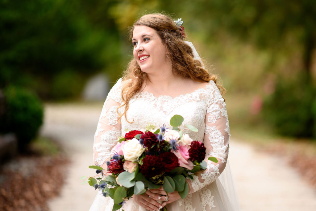 Asheville wedding bridal shoot