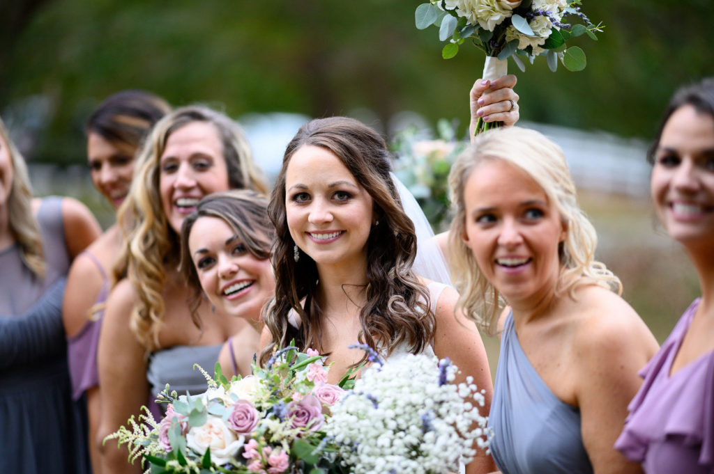 charlotte wedding bridesmaids