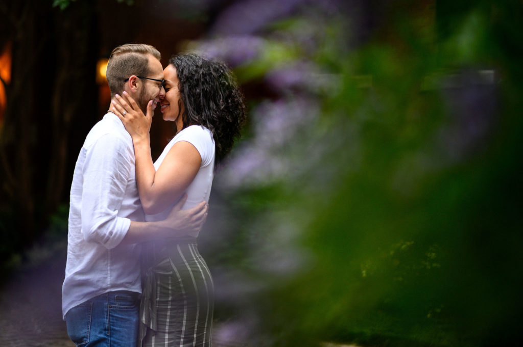 Downtown Charlotte Engagement Shoot